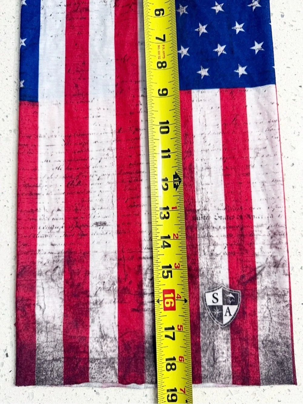Salt Armour American Flag Neck Gaiter Face Shield Tube Scarf OSFM